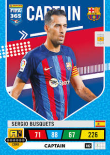 Sergio Busquets FC Barcelona 2023 FIFA 365 Captain #182